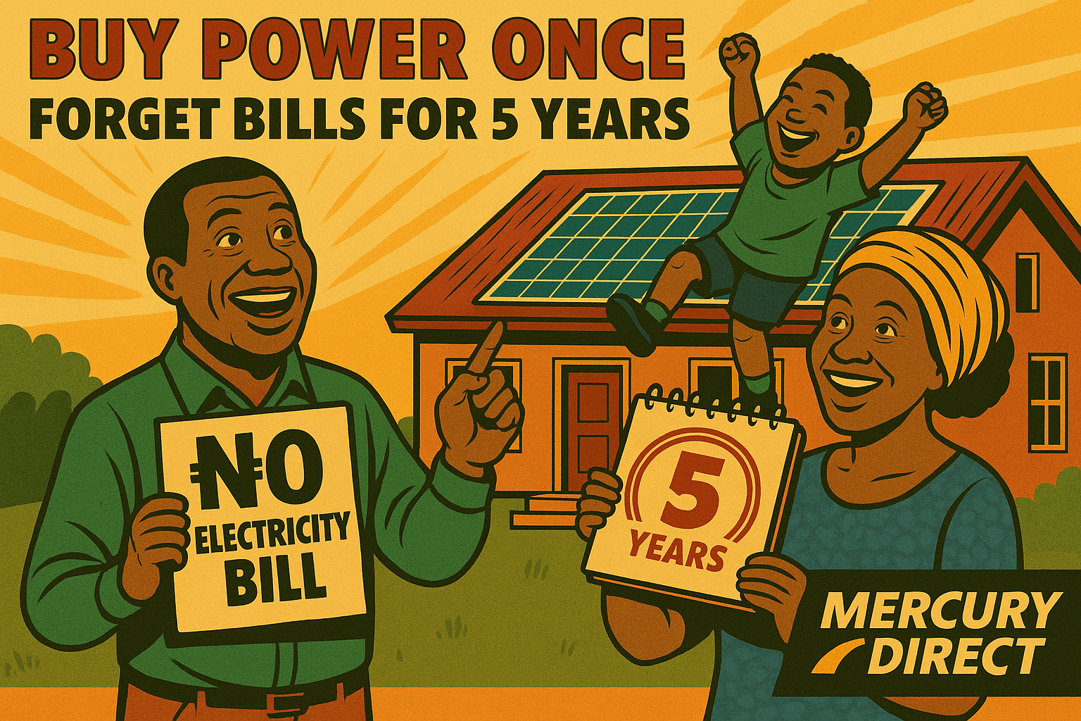Buy Power Once, Forget Bills for 5 Years