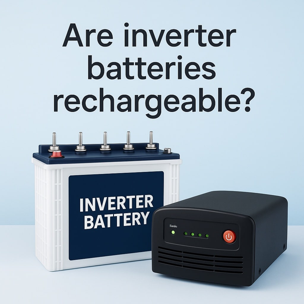 Are inverter batteries rechargeable