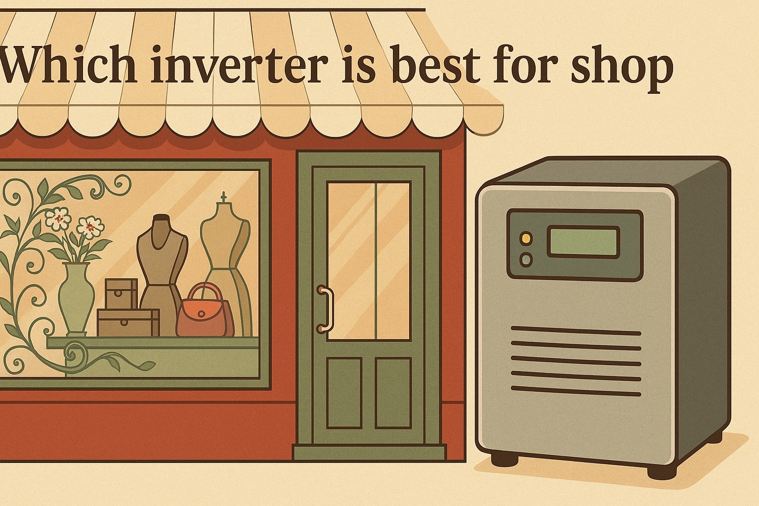 Which inverter is best for shop