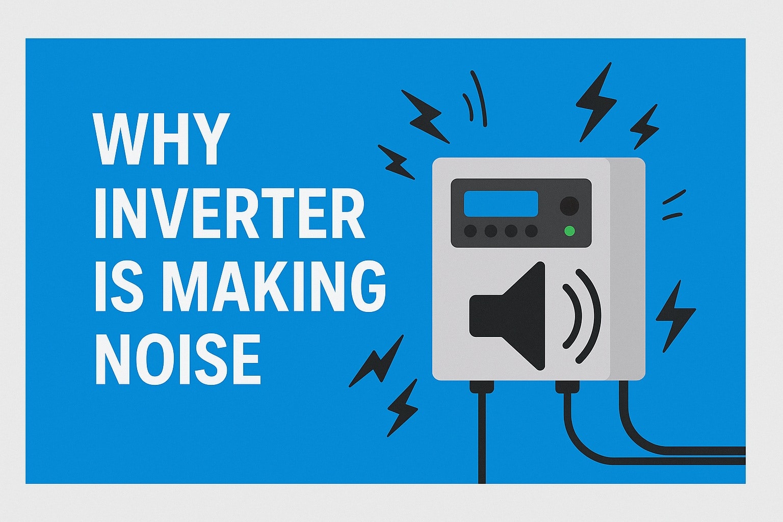 Why inverter is making noise
