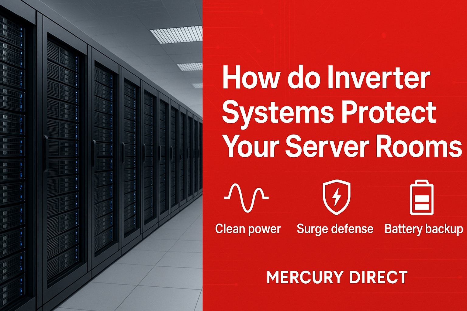Inverter Systems Protect Your Server Rooms