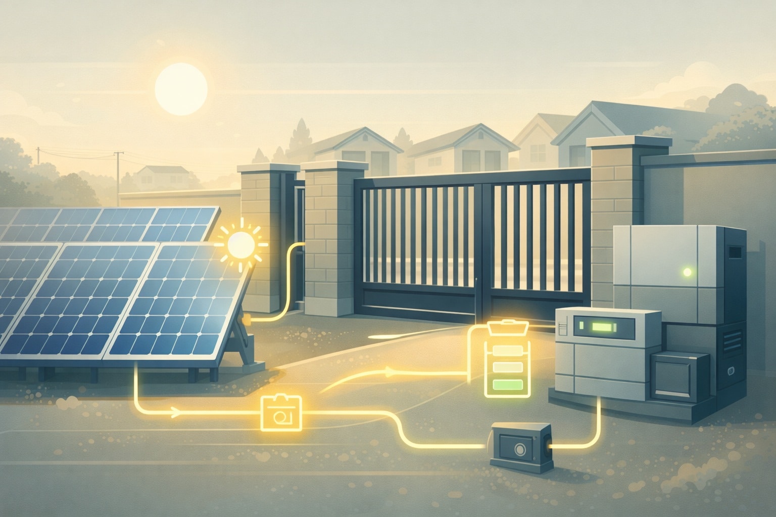 Calculate Solar Needs for Estate Security Gates (2026)