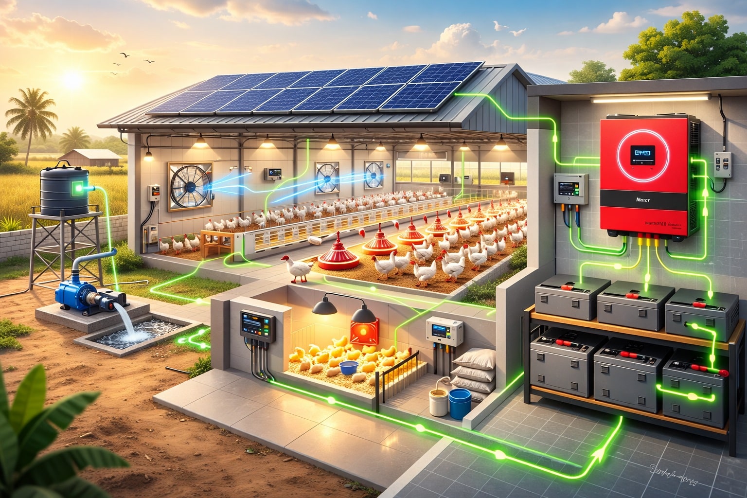 Inverter for Poultry Farm Nigeria