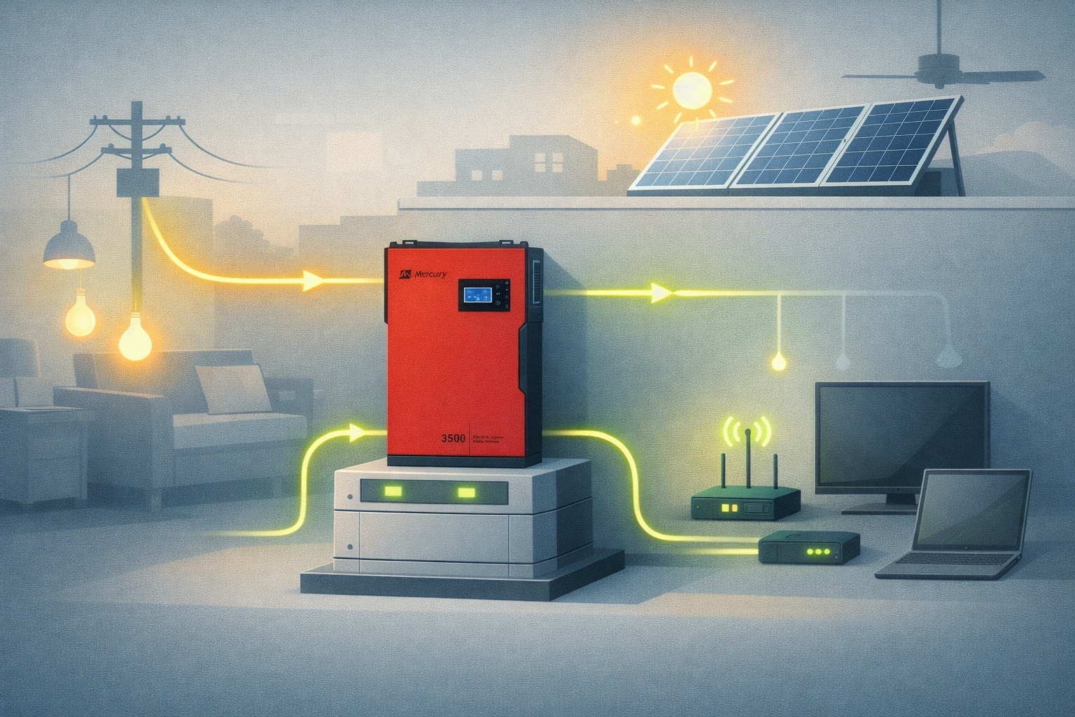 WHAT CAN 3.5KVA INVERTER POWER