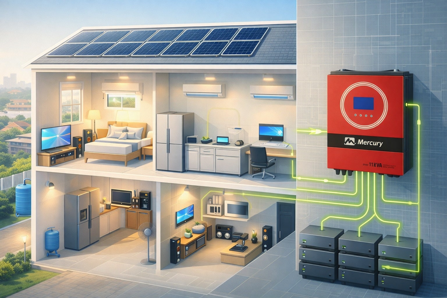 What can 11kva Inverter Power