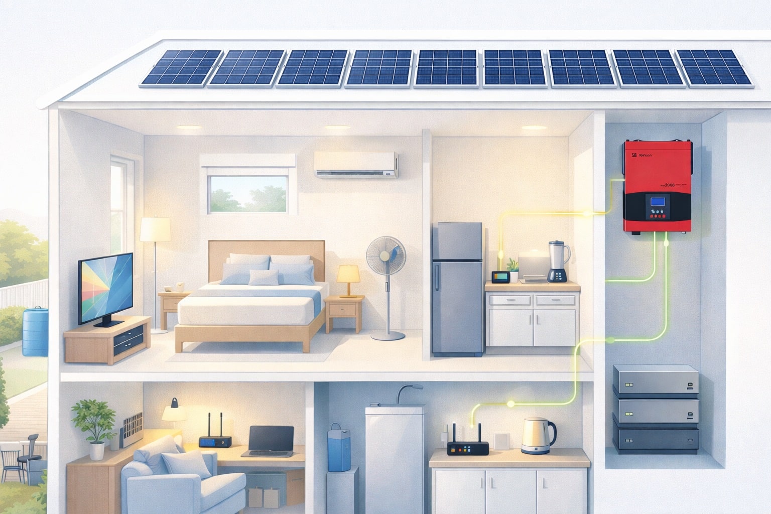 What can 5.5kva Inverter Power