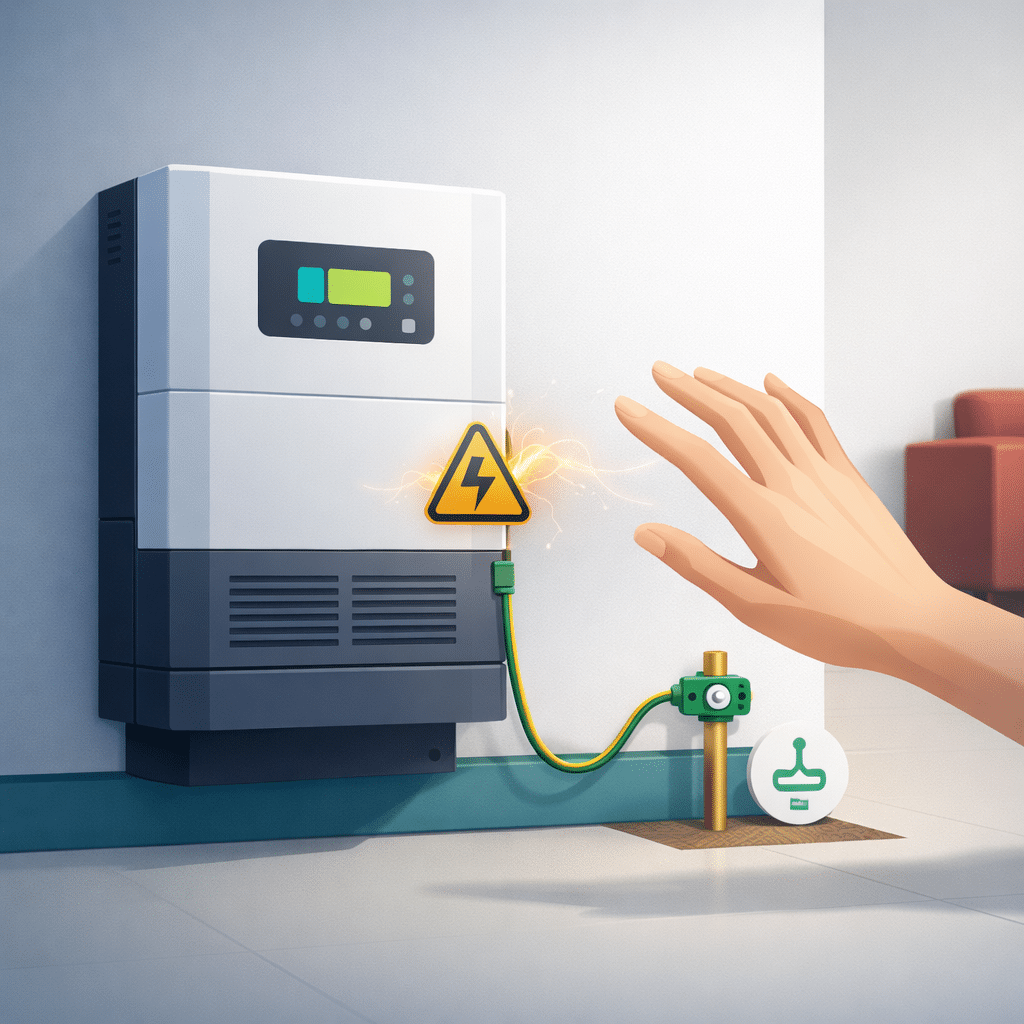 Inverter Shock From Casing?