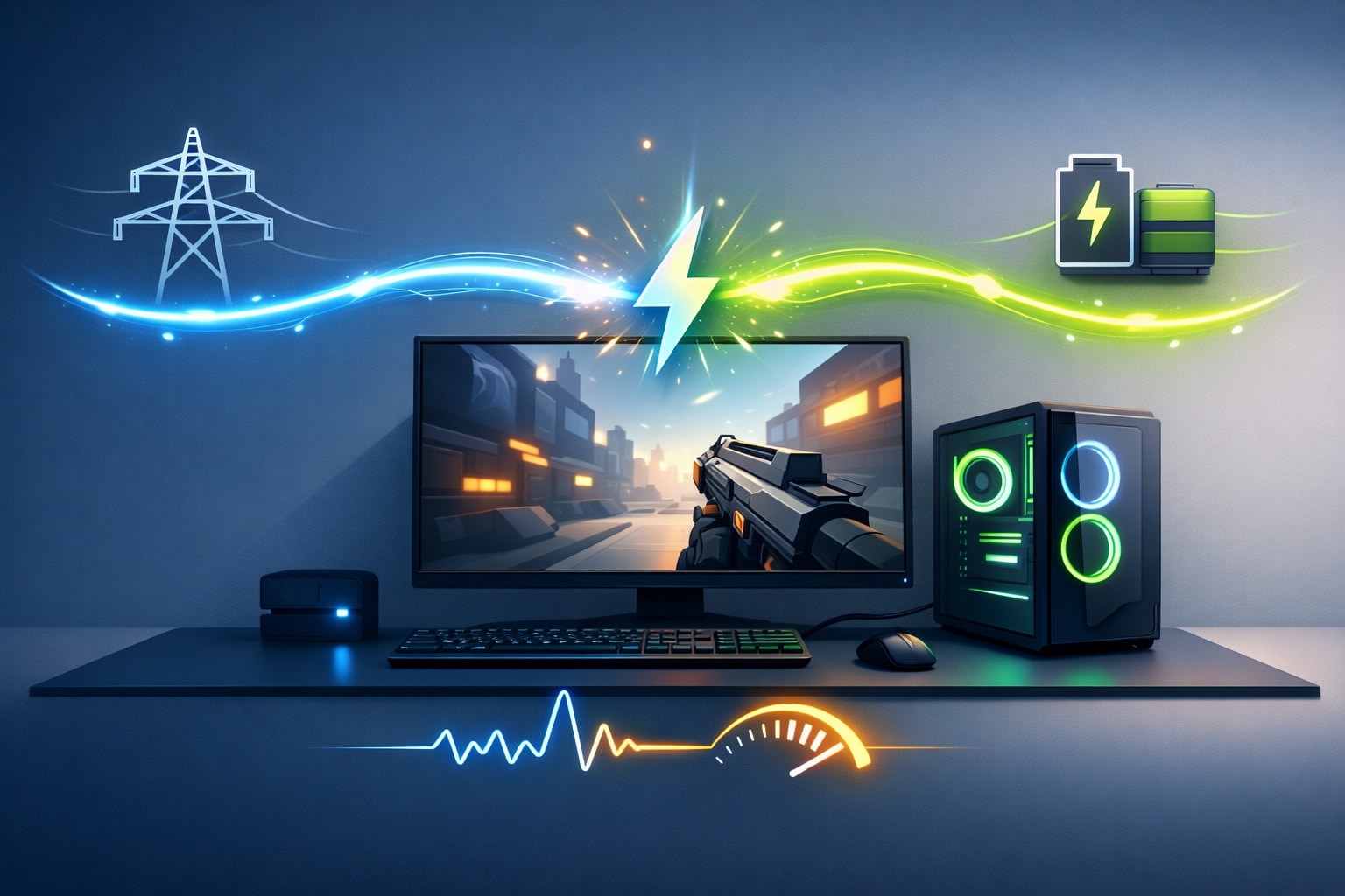 Inverter Transfer Time for Gaming