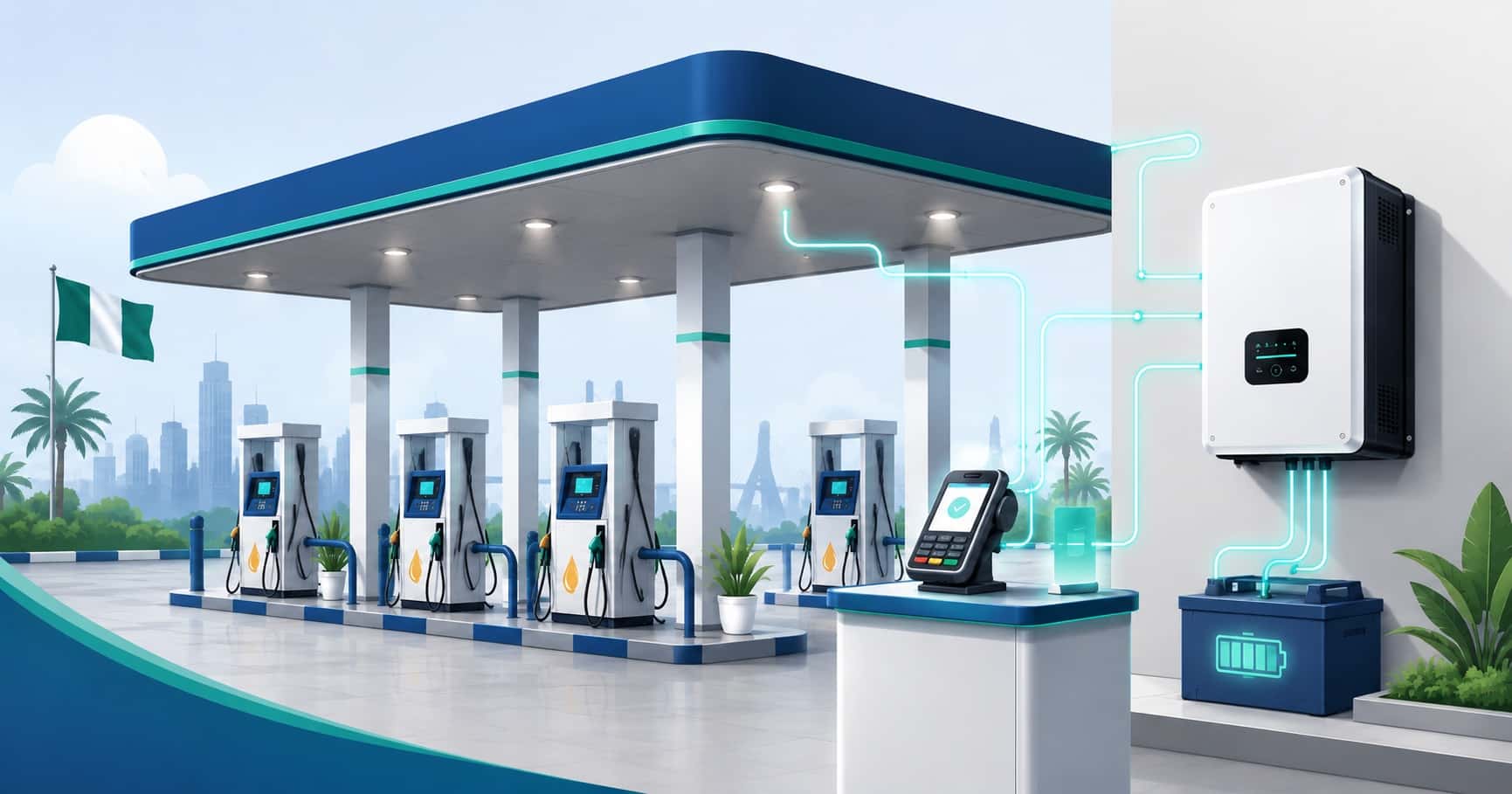 Inverter for Filling Station Nigeria