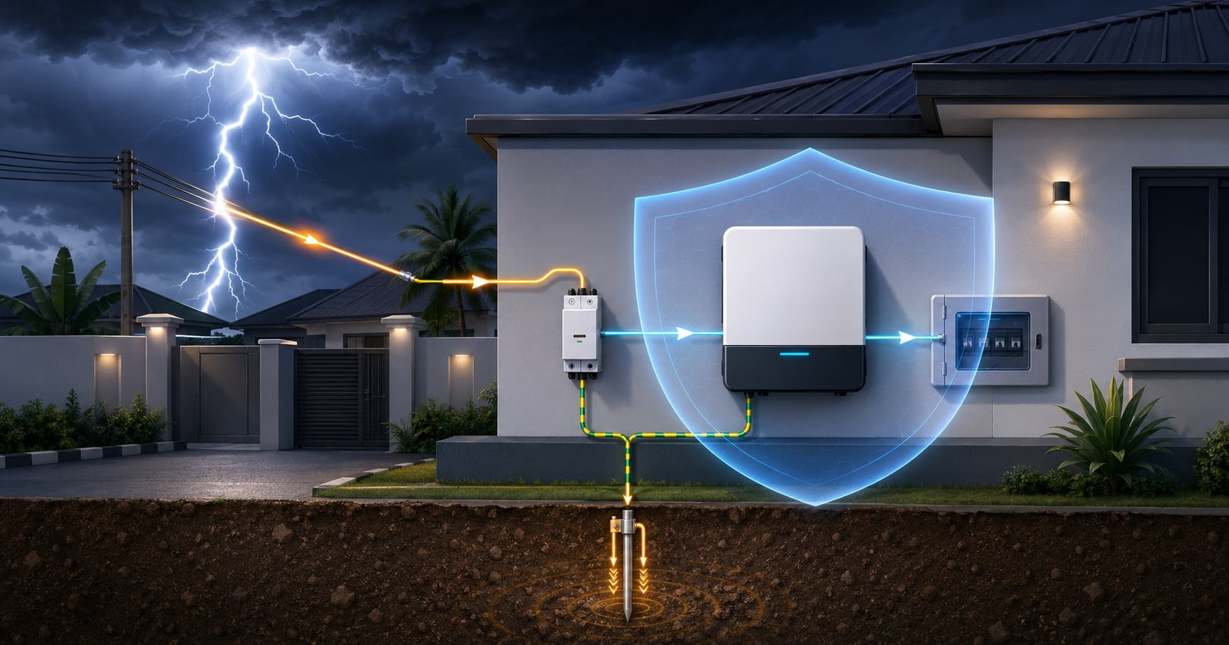 HOW TO PROTECT YOUR INVERTER FROM LIGHTNING